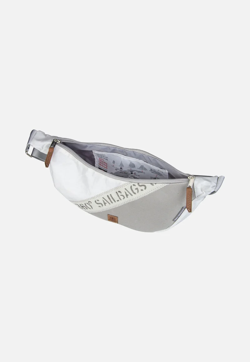 Roop Stencil-Weiß/Grau - Sling Bag