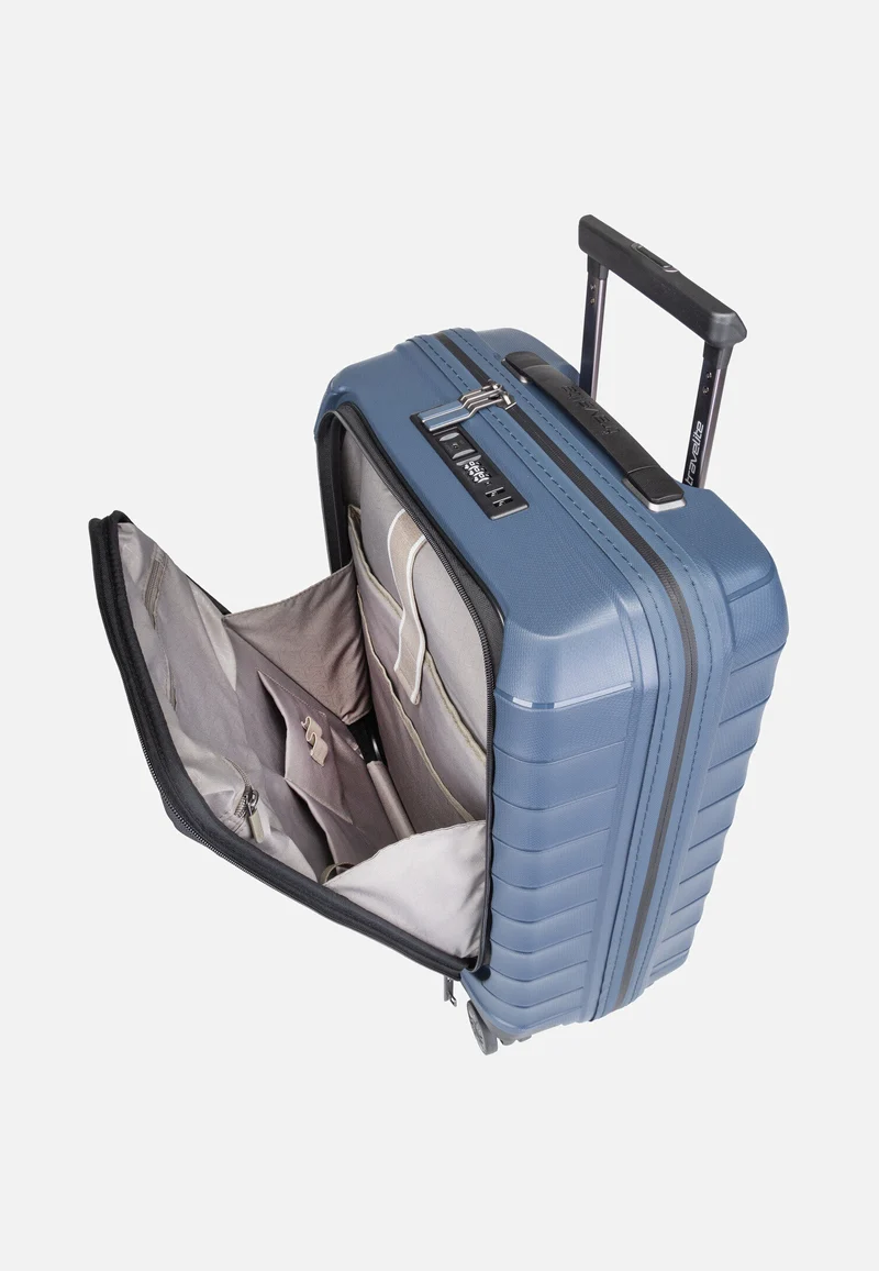 Mooby 4w Trolley S Front Pocket Marine - Koffer