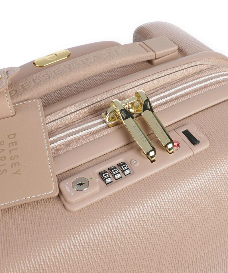 Delsey Paris Chatelet Air 2.0 4-Rollen Trolley beige rose