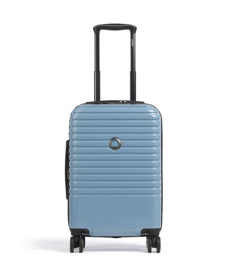Delsey Paris Caumartin Plus 4-Rollen Trolley zinc blue