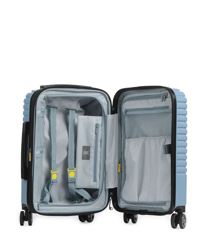 Delsey Paris Caumartin Plus 4-Rollen Trolley zinc blue