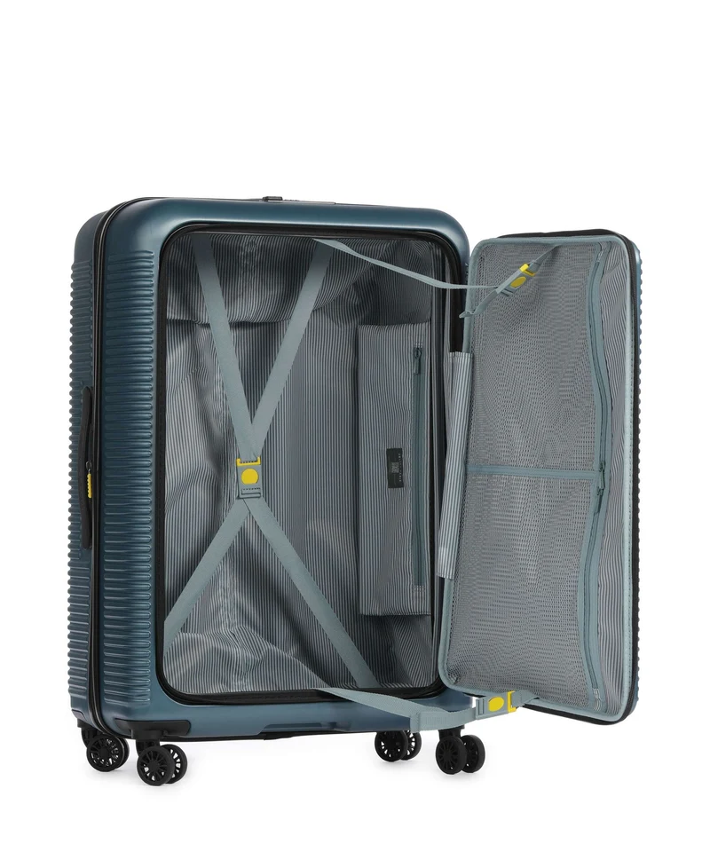 Delsey Paris Freestyle 4-Rollen Trolley blue