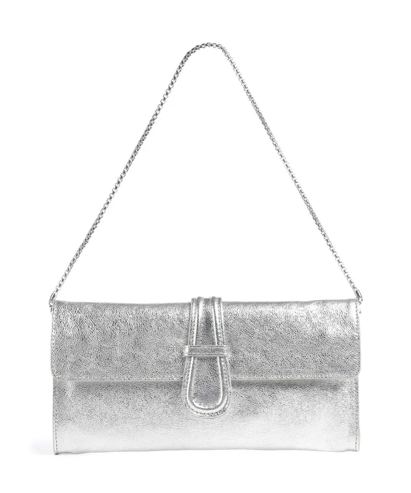 Abro Mimosa Luna Schultertasche silver