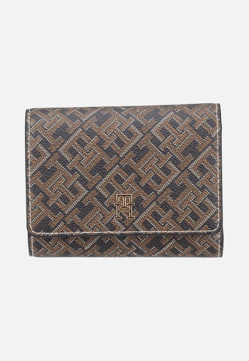 TH Icon Trifold Mono Print Black Mix - Portemonnaie