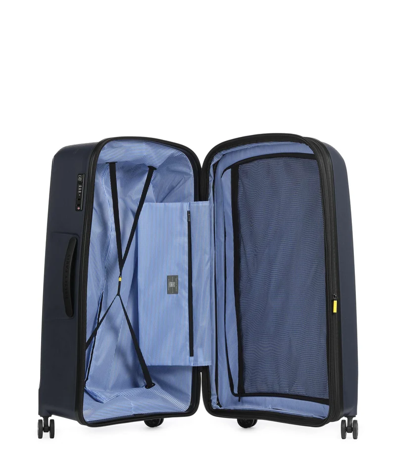 Delsey Paris Belmont Plus 4-Rollen Trolley blue