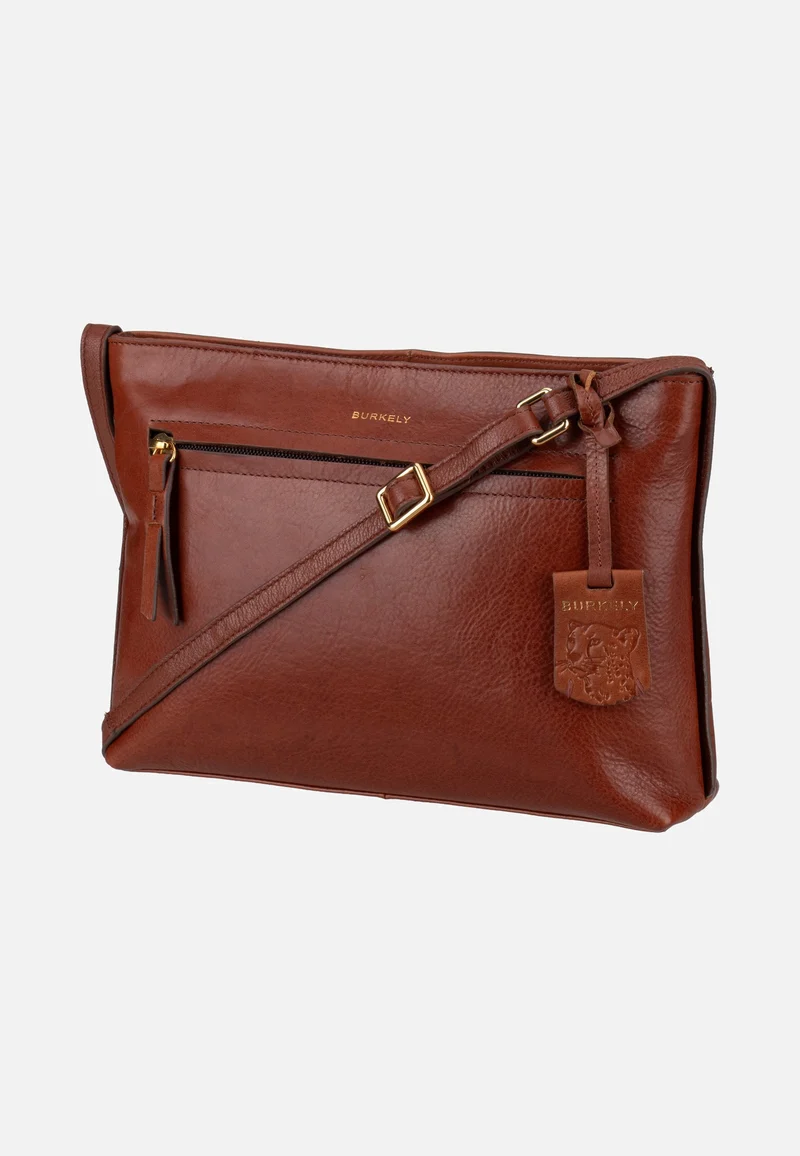 Fine Florence Zip 1001705 Chestnut - Crossbody Bag