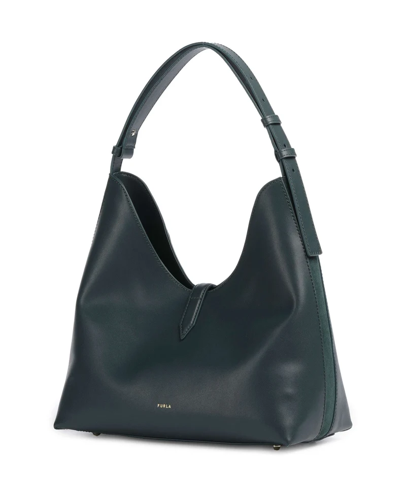 Furla Goccia M Beuteltasche toni dark forest