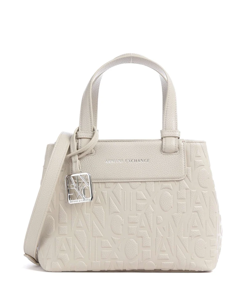 Armani Exchange Liz Monogram S Handtasche script