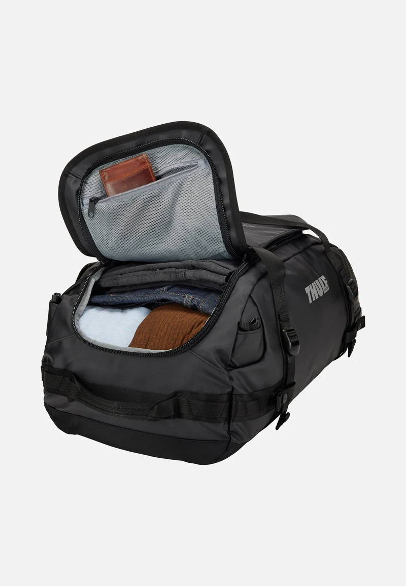 Chasm 40L Black - Dufflebag