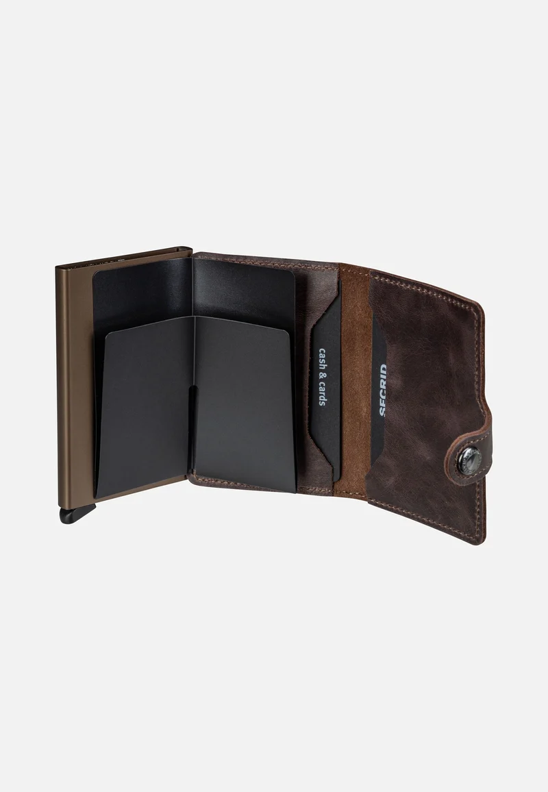 Miniwallet Vintage Chocolate - Portemonnaie