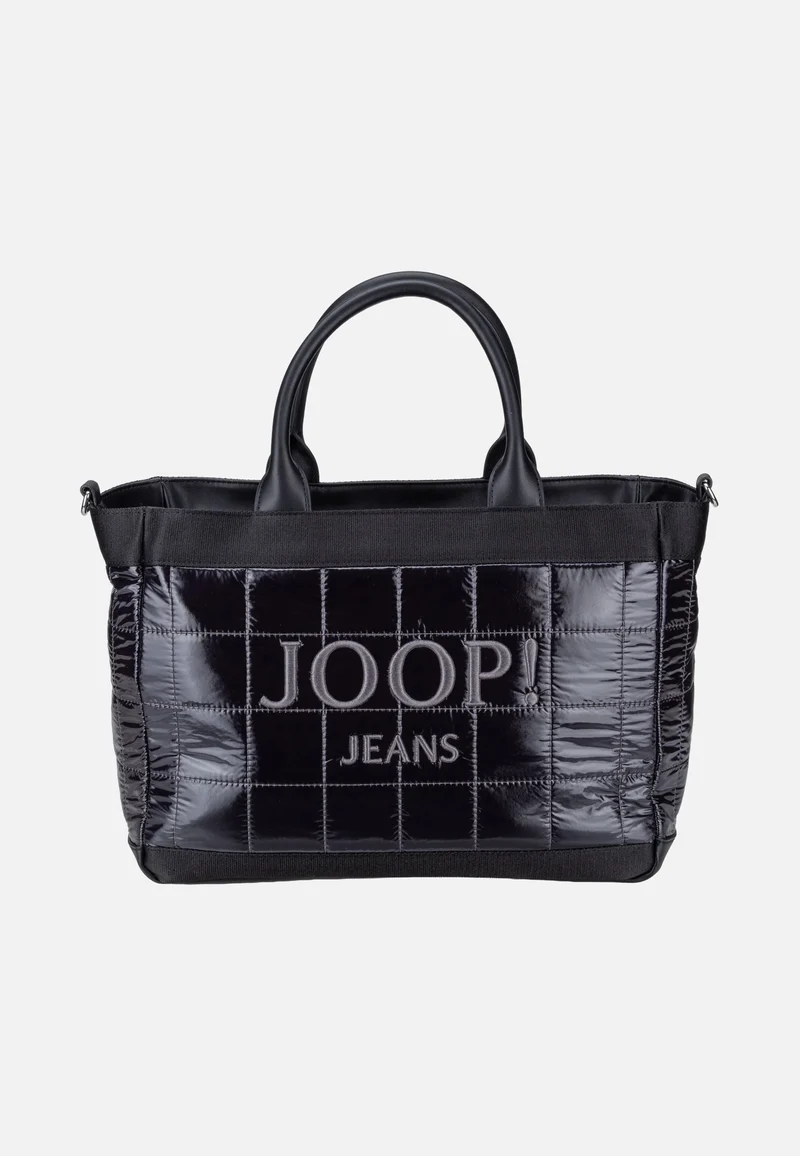 Calduccio Tessuto Yvette LHZ Black - Henkeltasche