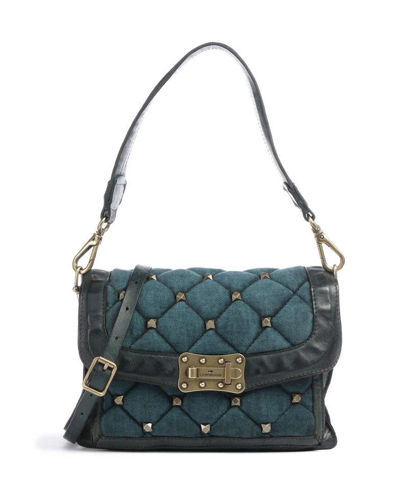 Campomaggi Schultertasche petrolium