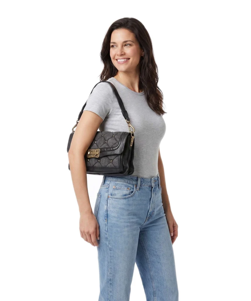 Campomaggi Schultertasche grey