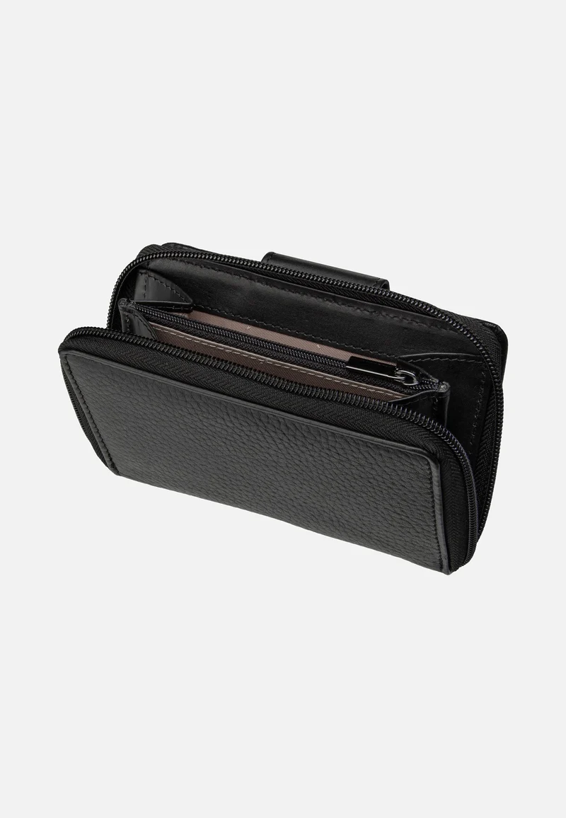 Sina Ladies Zip II Schwarz - Portemonnaie