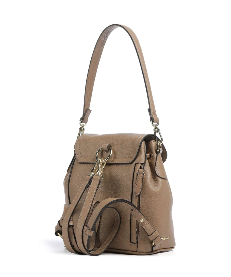 Abro Agave Daily Small Rucksack-Tasche cappuccino