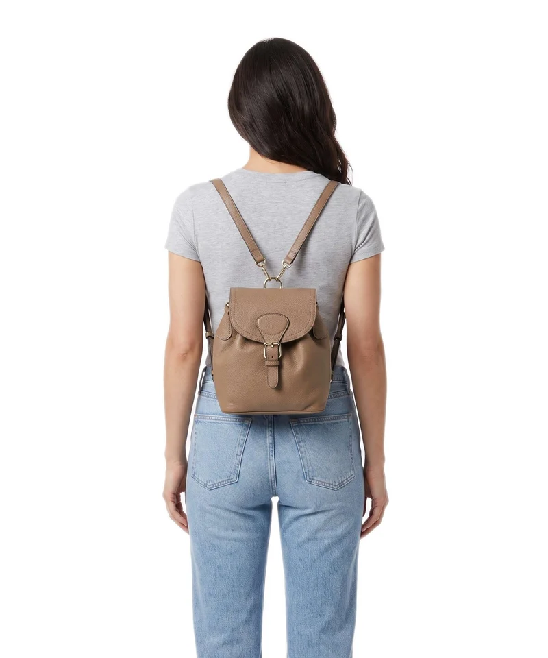 Abro Agave Daily Small Rucksack-Tasche cappuccino