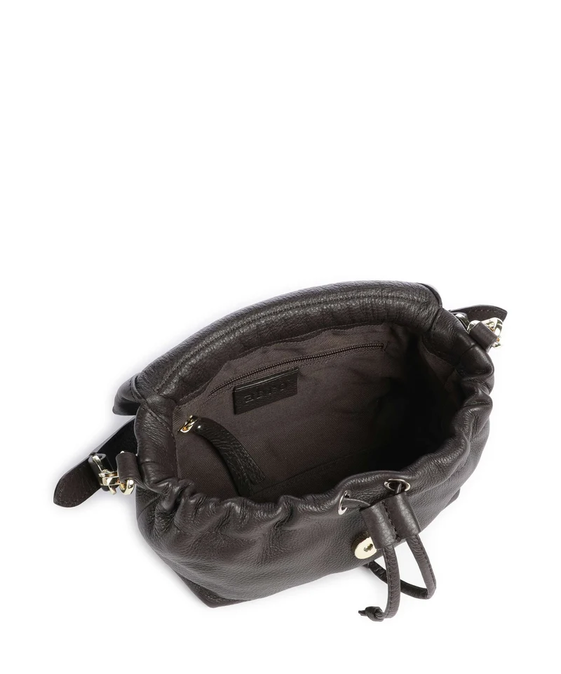Abro Dalia Temi Small Schultertasche dark brown