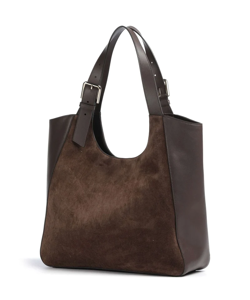 Furla Dora L Shopper toni cioccolato