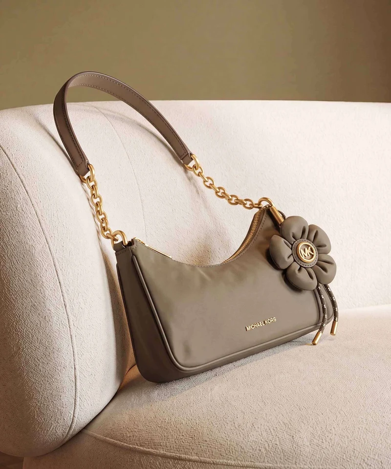 Michael Kors Nolita Medium Schultertasche loden