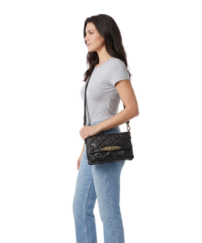 Campomaggi Schultertasche black