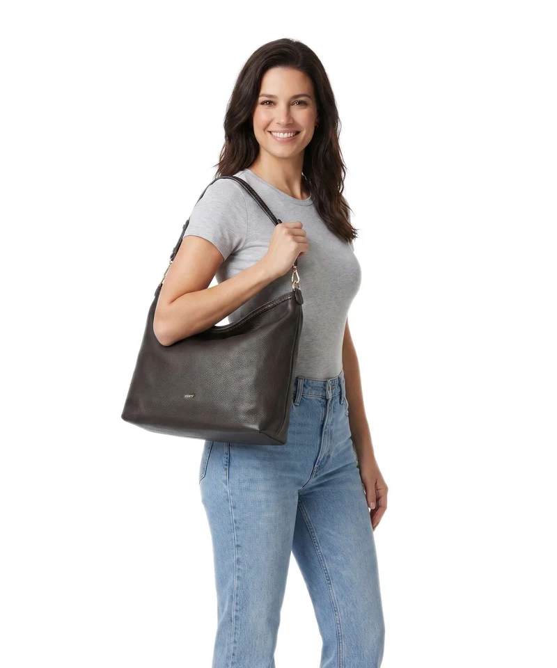 Abro Agave Signature Beuteltasche dark brown