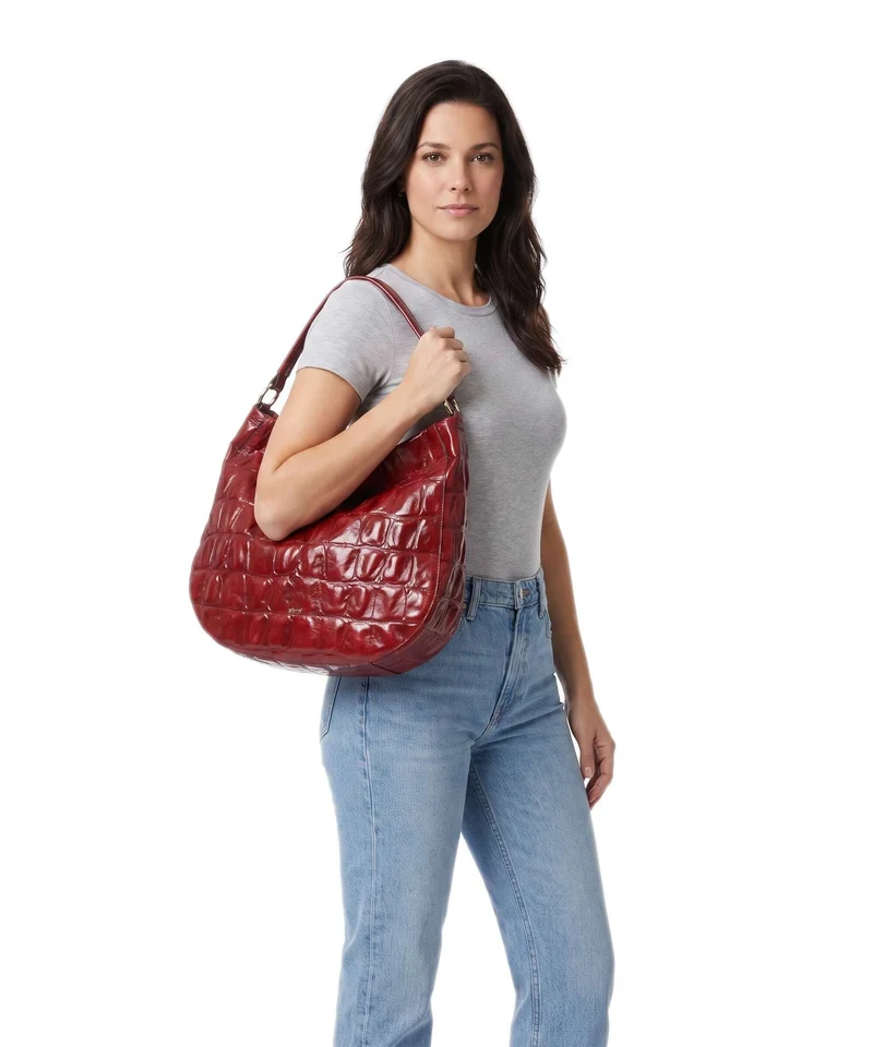 Abro Maxxi Cocco Mia Beuteltasche ruby