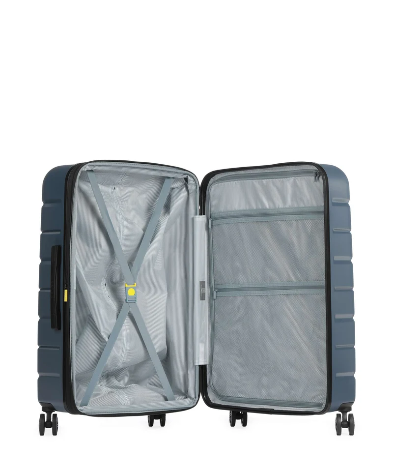 Delsey Paris Air Armour 4-Rollen Trolley pebble