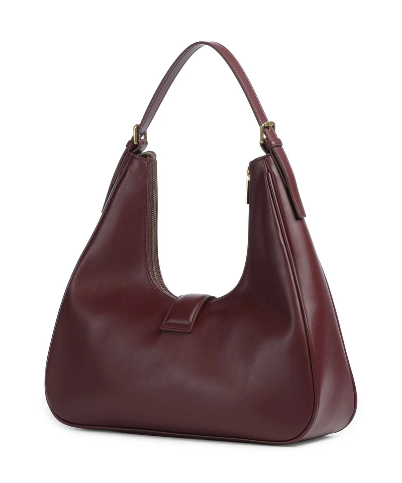 Just Cavalli Iconic Snakes Beuteltasche cordovan