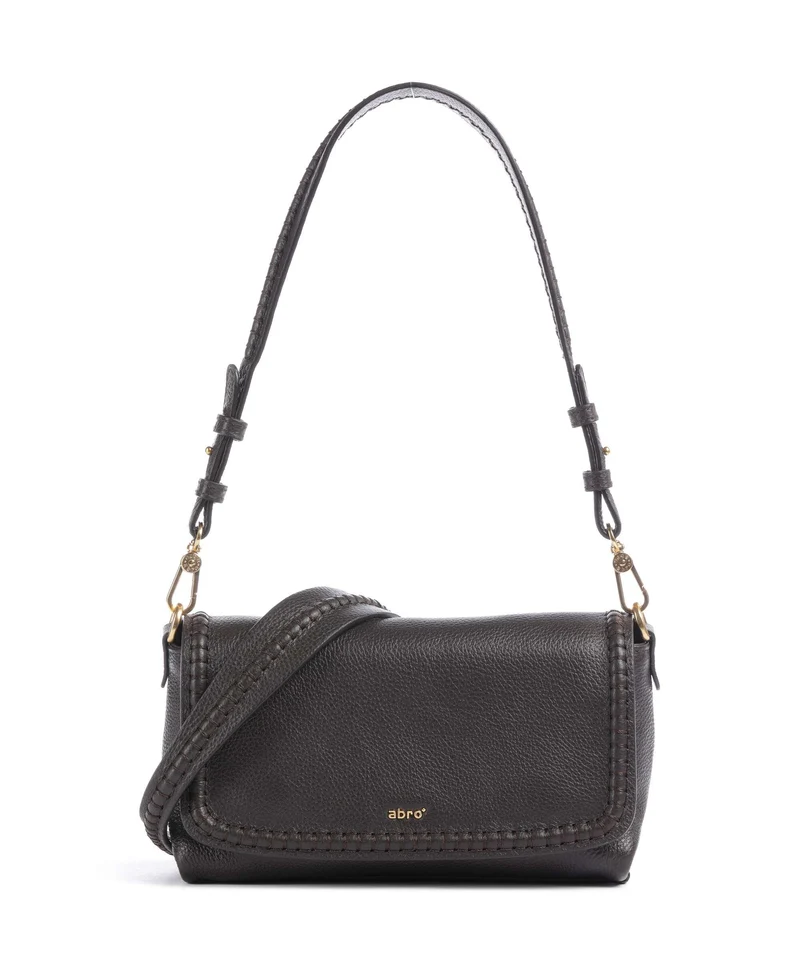 Abro Agave Signature Schultertasche dark brown