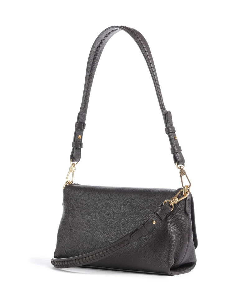 Abro Agave Signature Schultertasche dark brown