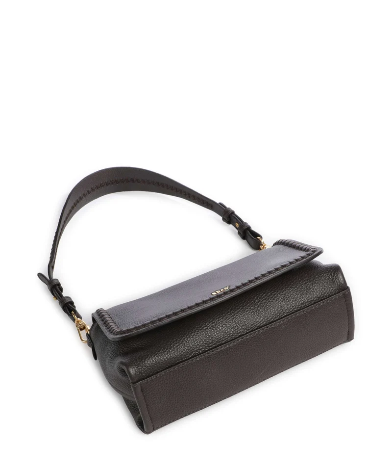 Abro Agave Signature Schultertasche dark brown