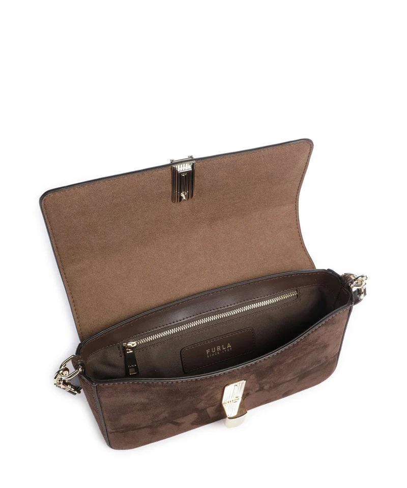 Furla Iride S Umhängetasche toni cioccolato