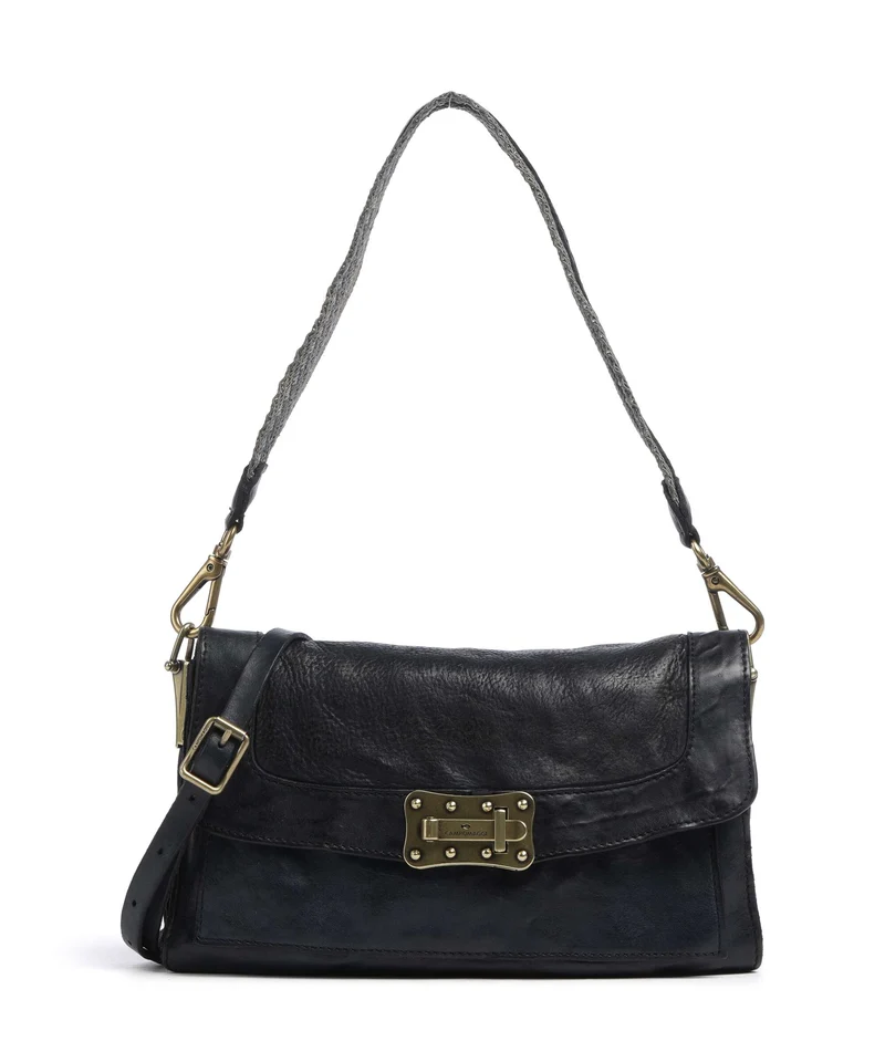Campomaggi Schultertasche blue