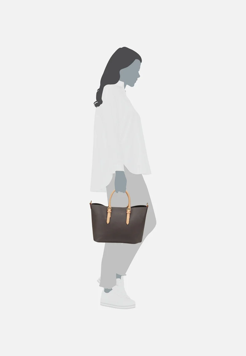 Ella M Dunkelbraun - Tote Bag