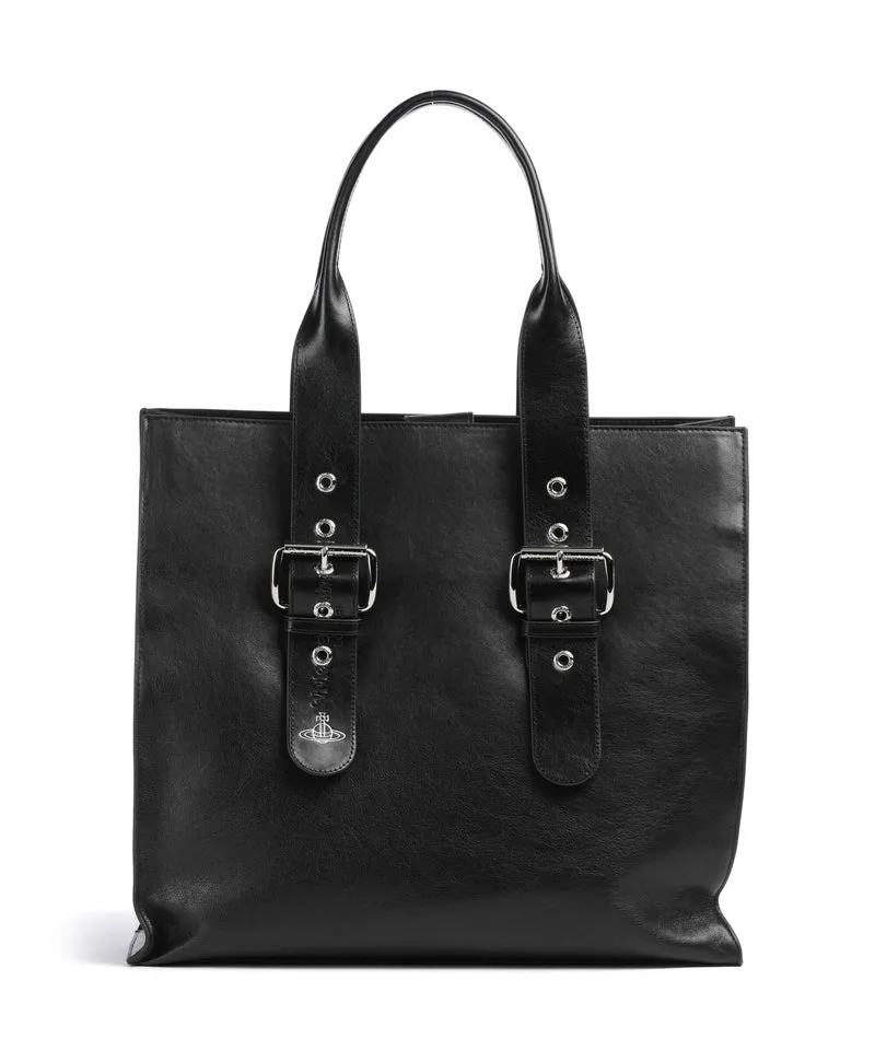 Vivienne Westwood Alex Supple Shopper black