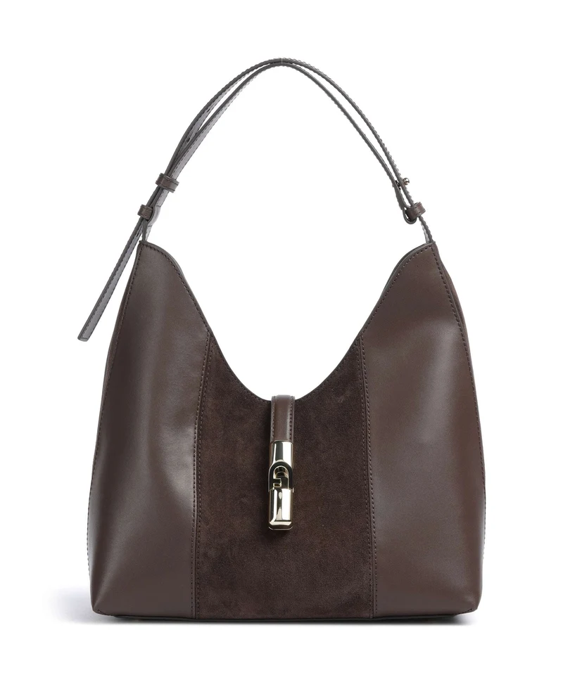 Furla Goccia M Beuteltasche toni espresso