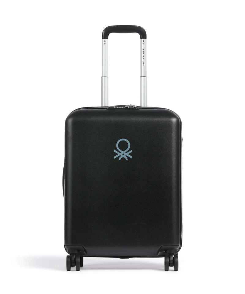 Delsey Paris x United Colors of Benetton UCB Hardside 4-Rollen Trolley black