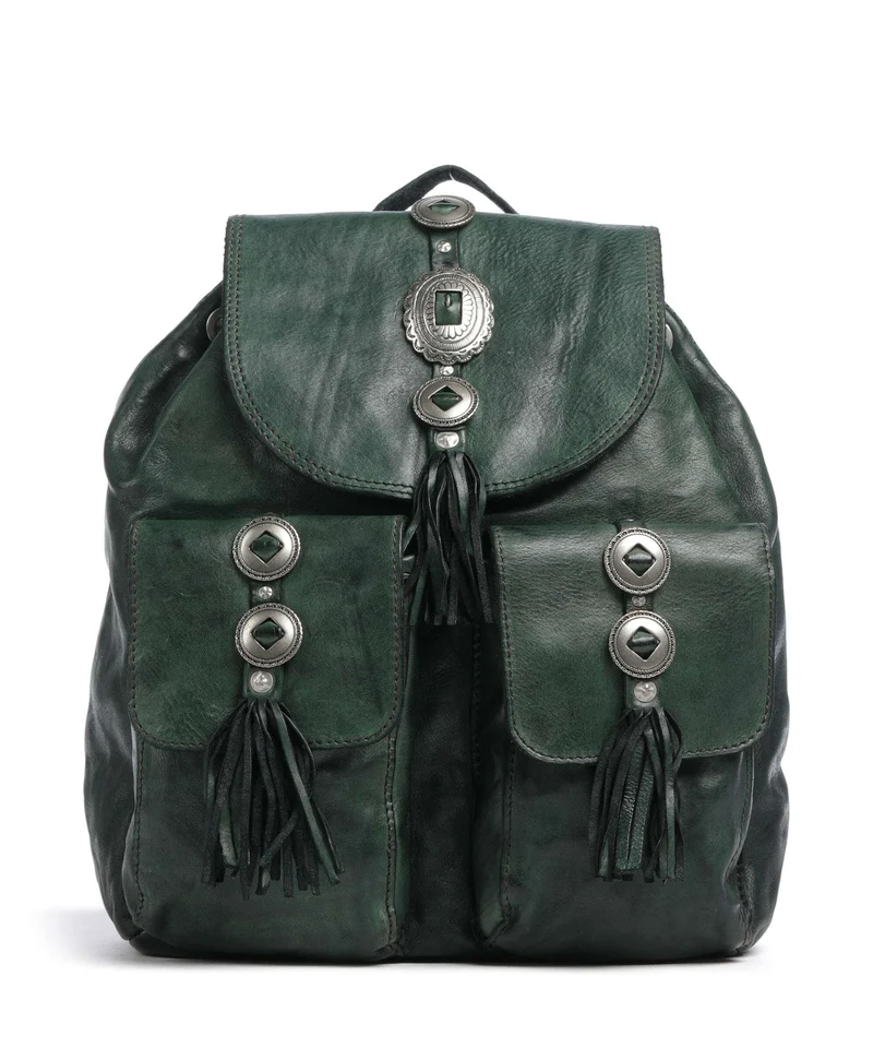 Campomaggi Rucksack green bottle