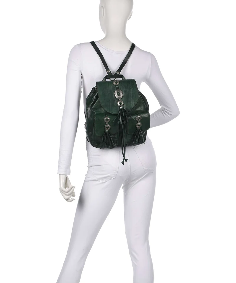 Campomaggi Rucksack green bottle