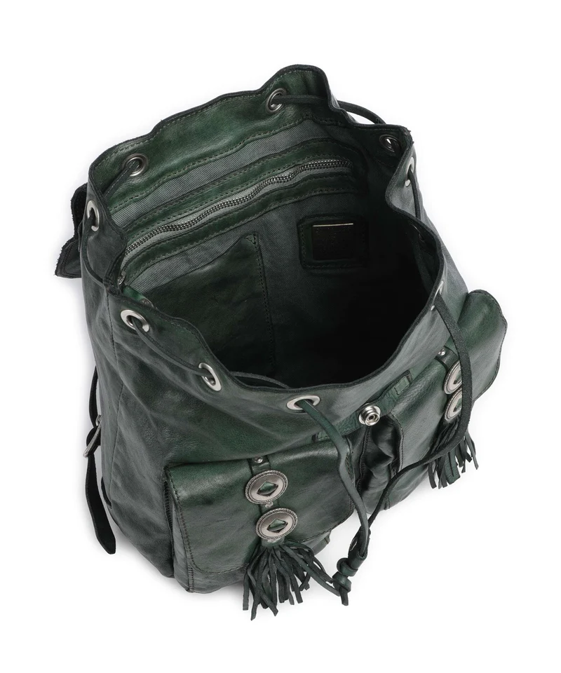 Campomaggi Rucksack green bottle