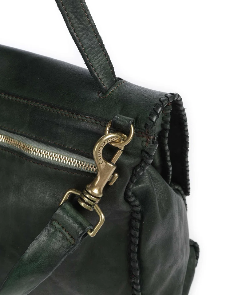 Campomaggi Shopper green bottle