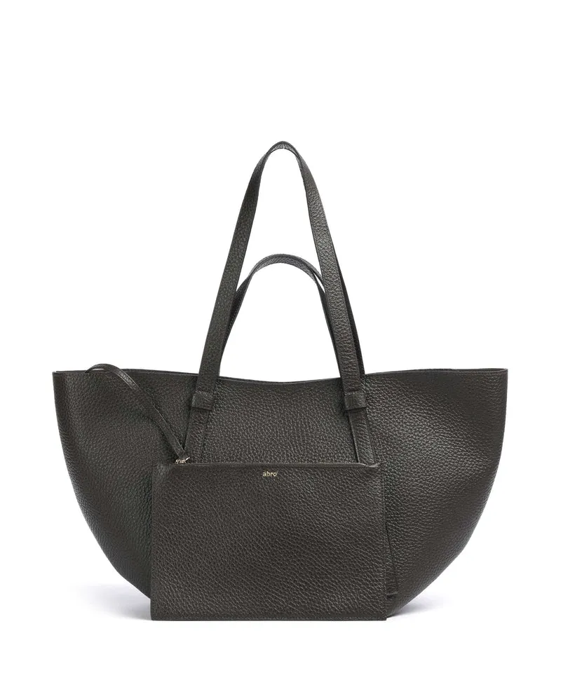 Abro Tekla Cosmo Large Shopper dark brown