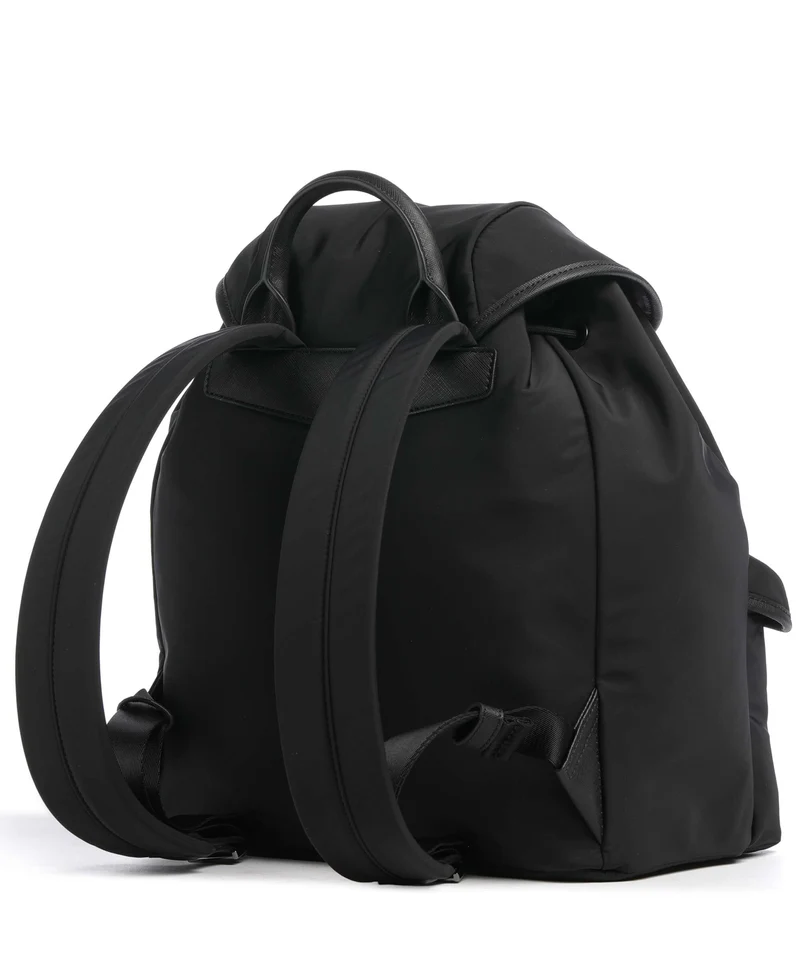 Emporio Armani Nylon Recycled Rucksack black beauty