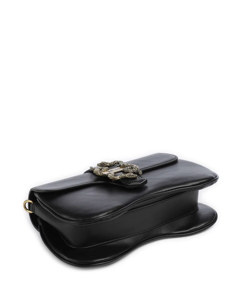 Just Cavalli Iconic Snakes Schultertasche black