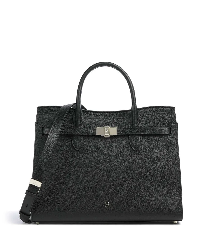 Aigner Farah L Handtasche black coloured