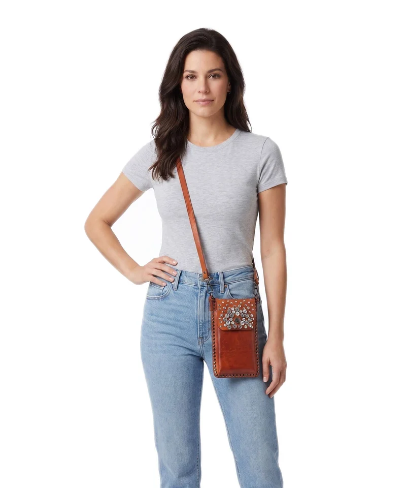 Campomaggi Handytasche cognac
