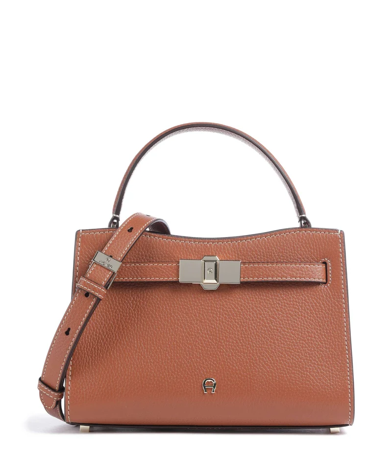 Aigner Farah S Handtasche cognac brown