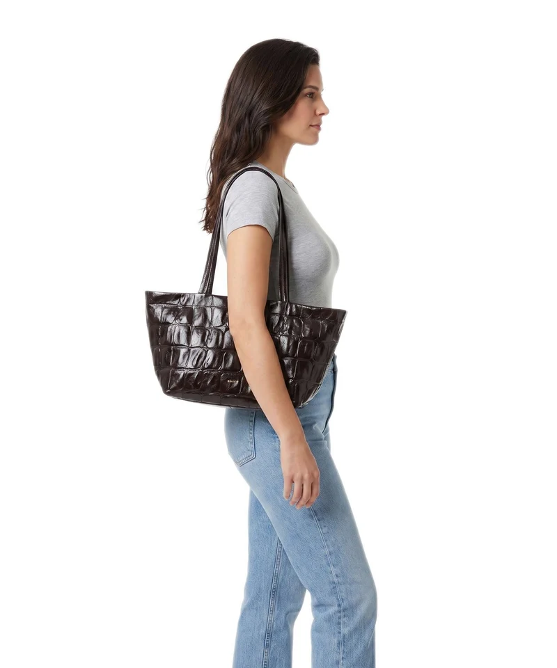 Abro Maxxi Cocco Alba Schultertasche dark brown