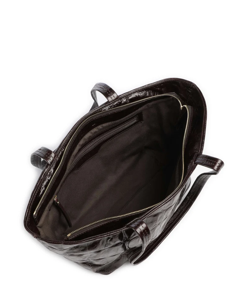 Abro Maxxi Cocco Alba Schultertasche dark brown