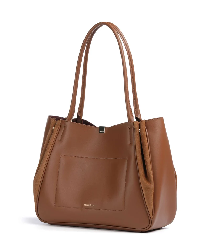 Coccinelle Pansy Shopper cognac